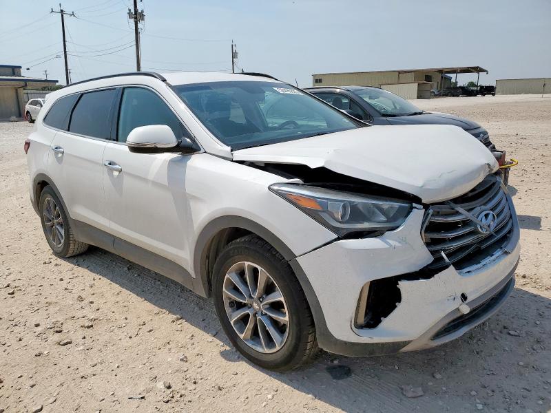 Vin: km8sn4hf7hu227633, lot: 56495825, hyundai santa fe se 20174