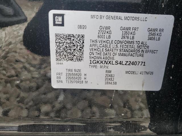 2020 GMC ACADIA DEN 1GKKNXLS4LZ240771