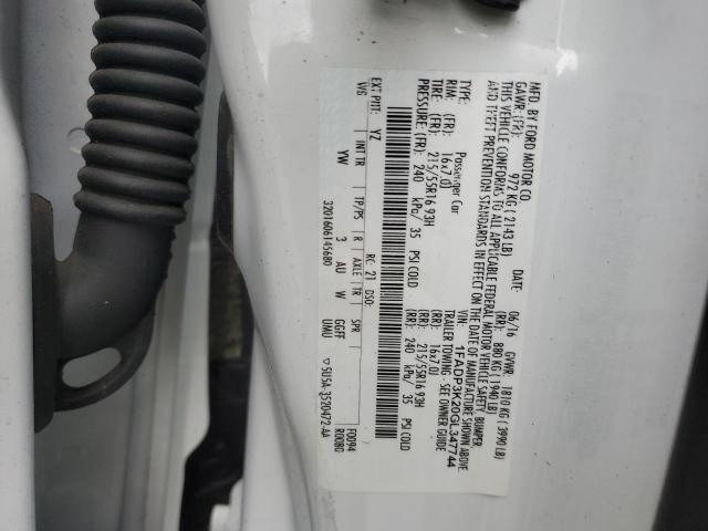 2016 FORD FOCUS SE 1FADP3K20GL347744