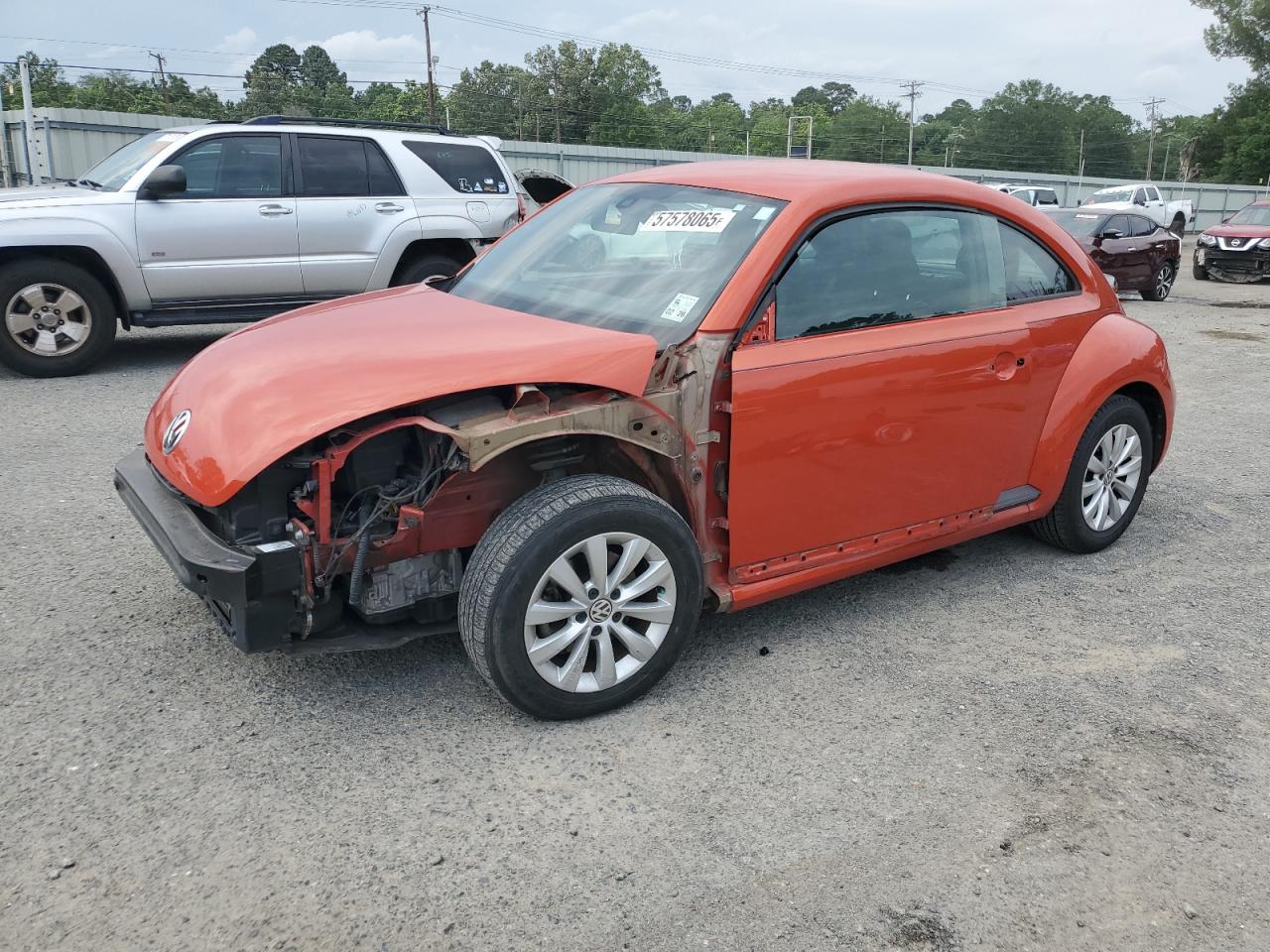  Salvage Volkswagen Beetle
