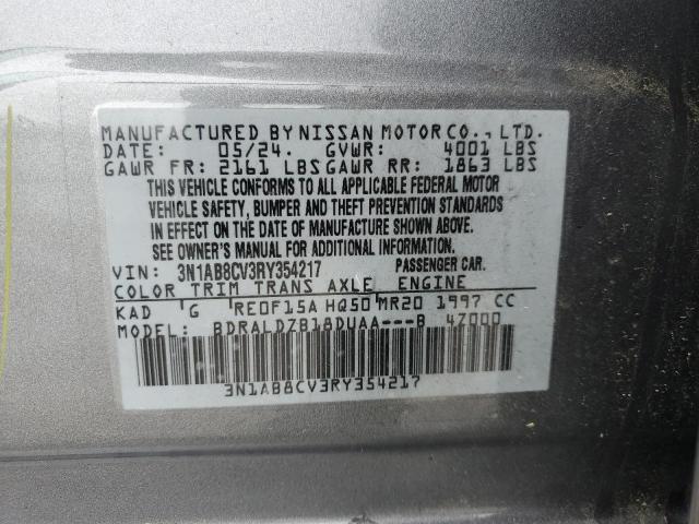 2024 NISSAN SENTRA SV - 3N1AB8CV3RY354217
