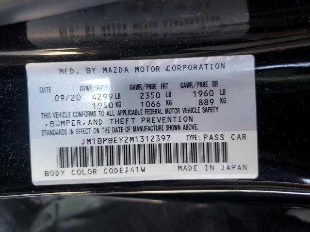 2021 MAZDA 3 PREMIUM JM1BPBEY2M1312397