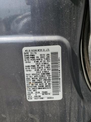 2015 INFINITI QX70 - JN8CS1MW9FM482825