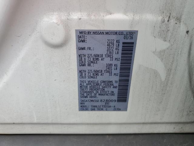 2016 NISSAN ROGUE S - 5N1AT2MV1GC828009