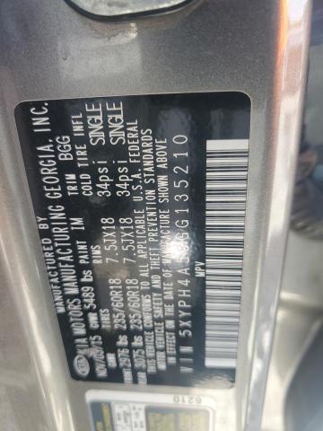 2016 KIA SORENTO EX - 5XYPH4A58GG135210