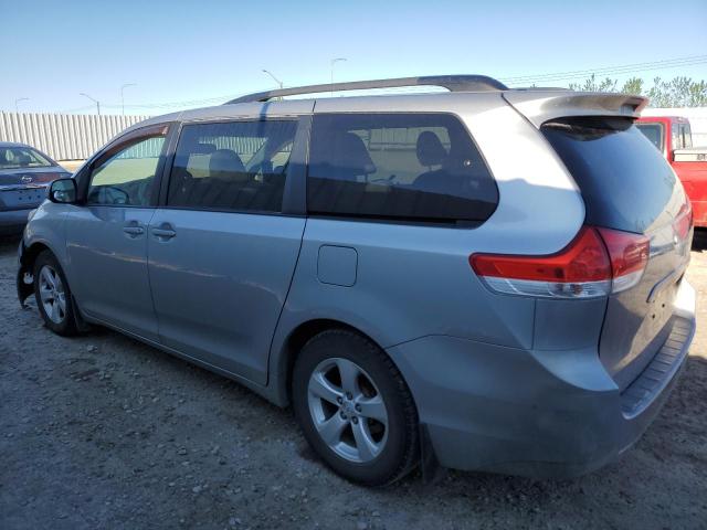 TOYOTA SIENNA LE 2011 gray sports v gas 5TDKK3DC5BS152266 photo #3