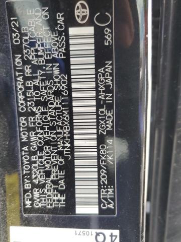 2021 TOYOTA C-HR XLE - JTNKHMBX6M1116902