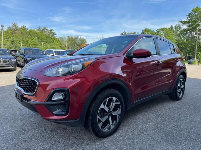 KIA SPORTAGE L 2021 red  gas KNDPMCAC0M7906613 photo #3