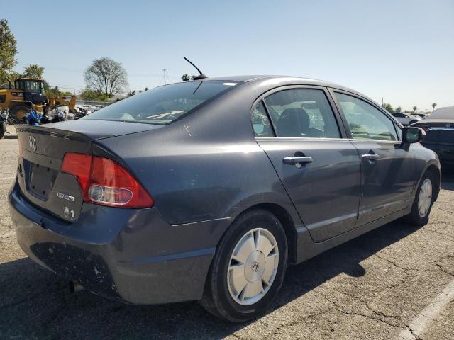HONDA CIVIC HYBR 2007 charcoal  hybrid engine JHMFA36257S007881 photo #4