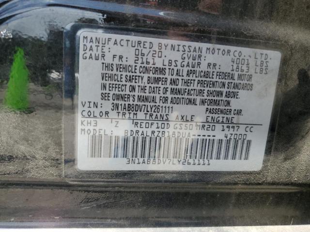 2020 NISSAN SENTRA SR - 3N1AB8DV7LY261111