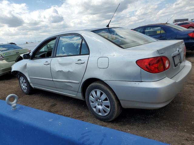 TOYOTA COROLLA CE 2004 silver  gas 1NXBR38E84Z297514 photo #3