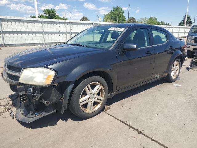 DODGE AVENGER SX 2009 black  gas 1B3LC56B69N556633 photo #1