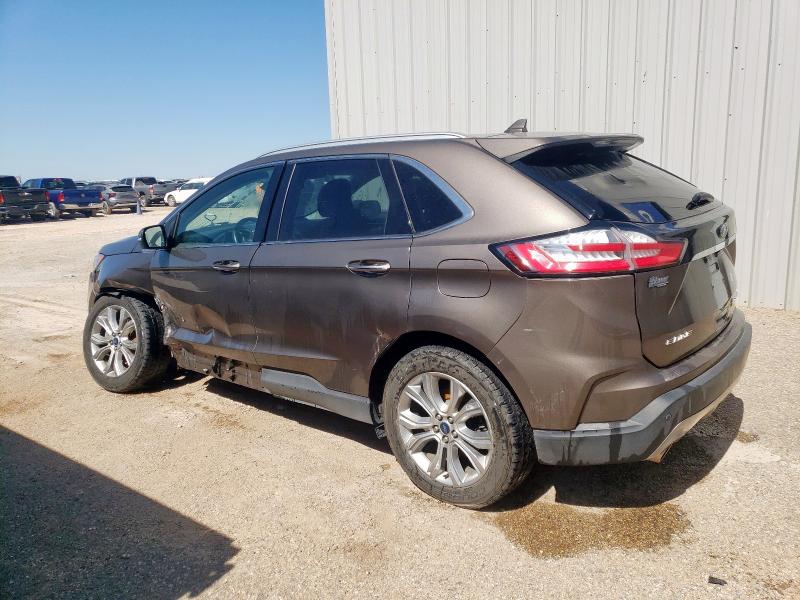 Vin: 2fmpk3k98kbb55303, lot: 57588845, ford edge titanium 20192