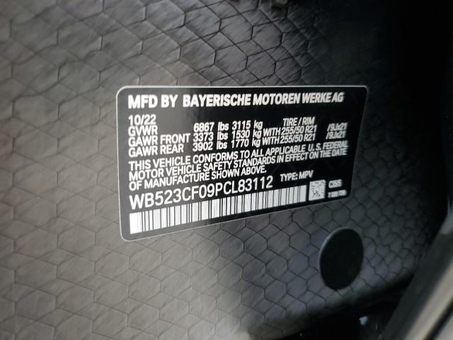 2023 BMW IX XDRIVE5 WB523CF09PCL83112