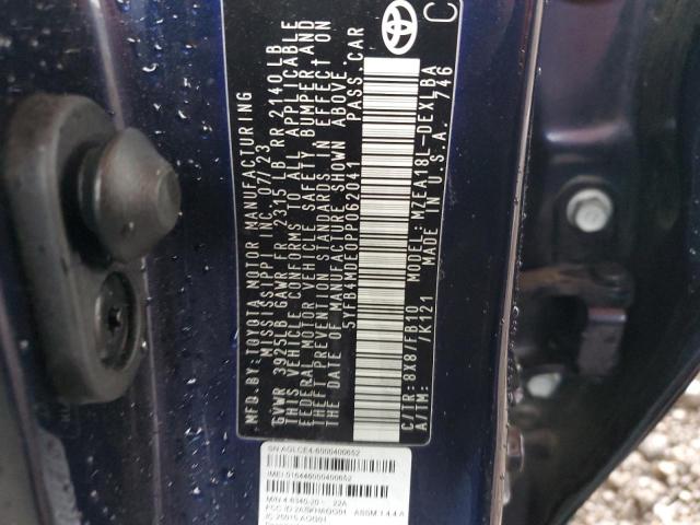 2023 TOYOTA COROLLA LE 5YFB4MDE0PP062041