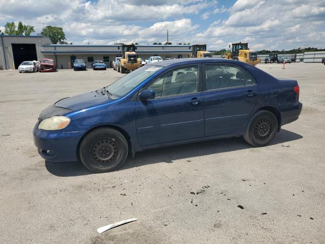 TOYOTA COROLLA CE 2007 blue  gas JTDBR32E770102463 photo #1