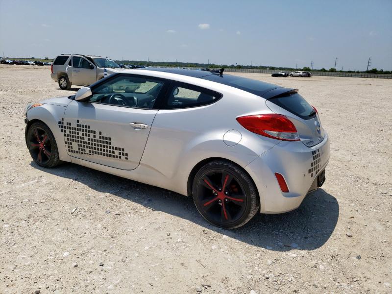 Vin: kmhtc6ad9du147646, lot: 58495585, hyundai veloster 20132