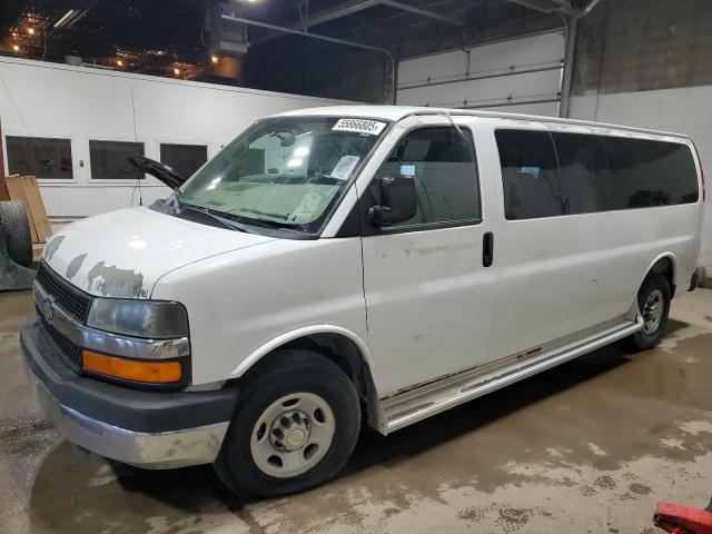 CHEVROLET EXPRESS G3 2011 white extended flexible fuel 1GAZG1FG2B1140585 photo #1