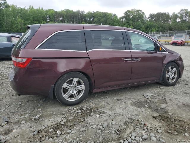 Vin: 5fnrl5h92bb086396, lot: 56275635, honda odyssey touring 20113