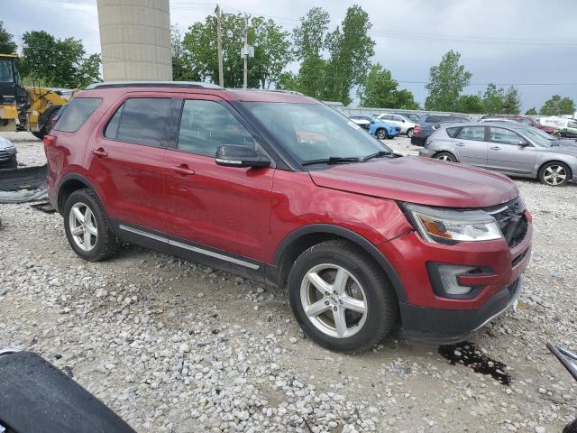 Vin: 1fm5k8d85hgc65428, lot: 58605835, ford explorer xlt 20174
