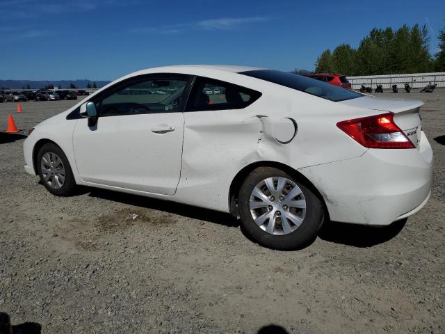 HONDA CIVIC LX 2012 white  gas 2HGFG3B50CH561865 photo #3
