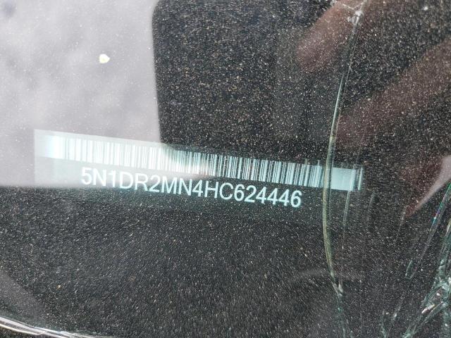 2017 NISSAN PATHFINDER - 5N1DR2MN4HC624446