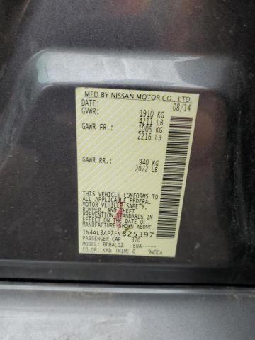 2015 NISSAN ALTIMA 2.5 - 1N4AL3AP7FN325397