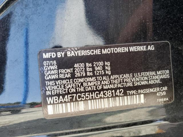 2017 BMW 430I GRAN - WBA4F7C55HG438142