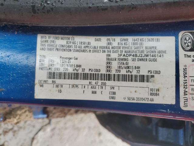 2018 FORD FIESTA - 3FADP4BJ2JM146141
