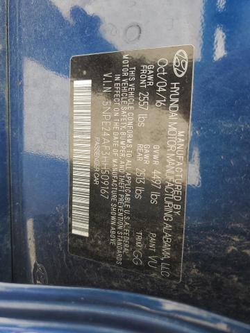 2017 HYUNDAI SONATA SE - 5NPE24AF3HH509167