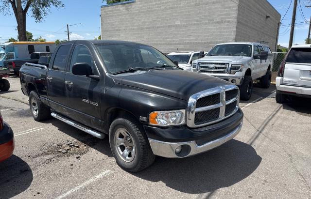DODGE RAM 1500 S 2003 black crew pic gas 1D7HA18D13S241996 photo #1