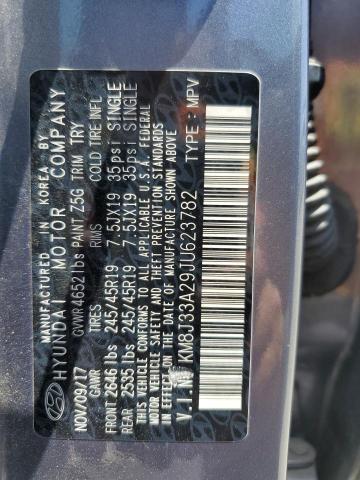 2018 HYUNDAI TUCSON VAL KM8J33A29JU623782