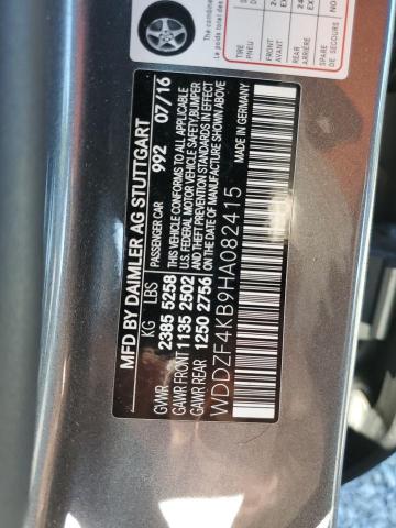 2017 MERCEDES-BENZ E 300 4MAT - WDDZF4KB9HA082415