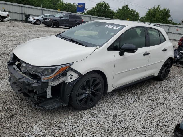 Vin: jtnd4mbe2m3117603, lot: 58497655, toyota corolla se 2021 img_1