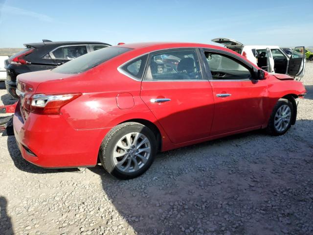 NISSAN SENTRA S 2016 red sedan 4d gas 3N1AB7AP1GY335449 photo #4