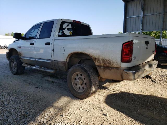 DODGE RAM 2500 S 2008 white crew pic diesel 3D7KS28A18G230445 photo #3