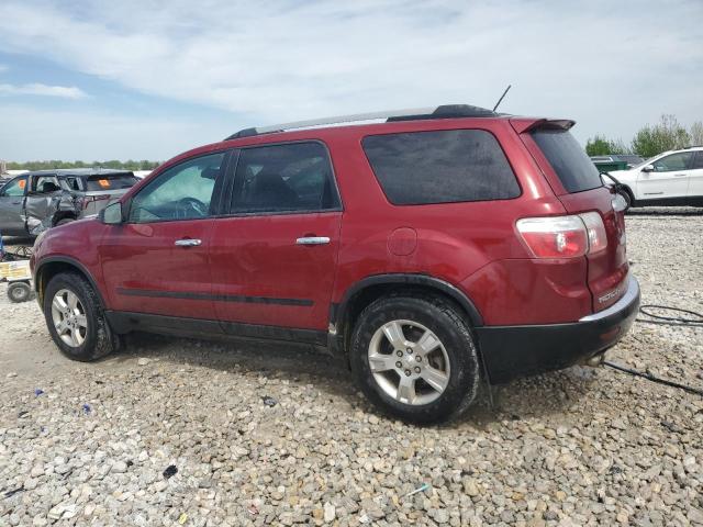 Vin: 1gkkvned2bj255642, lot: 55289455, gmc acadia sle 20112