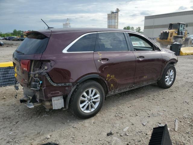 Vin: 5xypg4a5xkg489256, lot: 55150755, kia sorento lx 20193