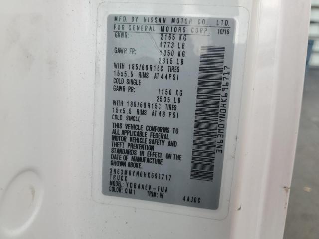 2017 CHEVROLET CITY EXPRE - 3N63M0YN0HK696717