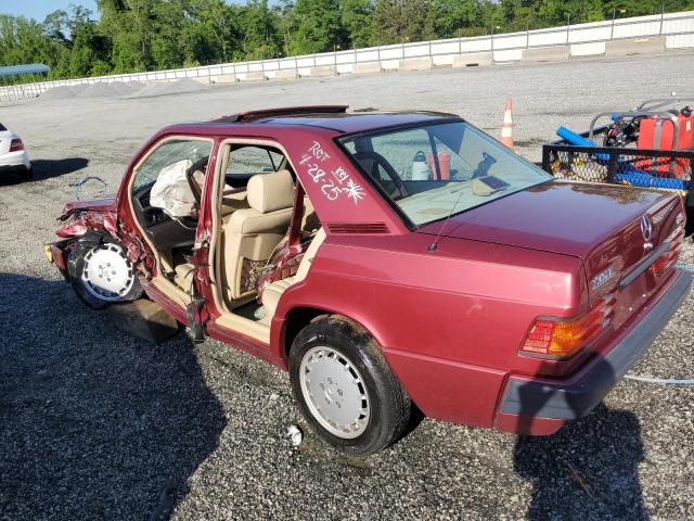 Vin: wdbda29d6kf626229, lot: 56010215, mercedes-benz 190-class e 2.6 19892