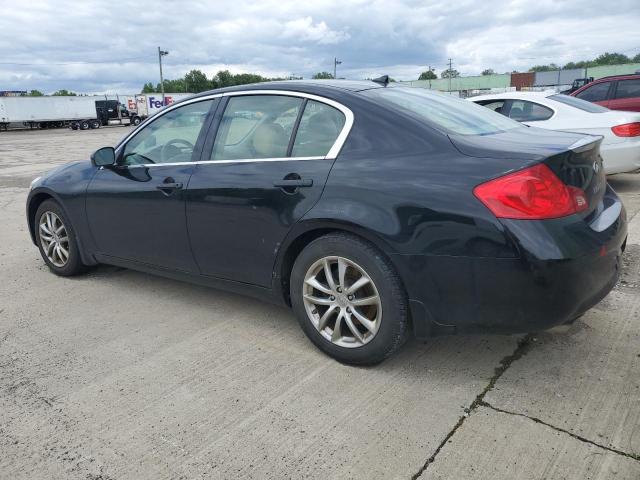 INFINITI G35 2007 black  gas JNKBV61F37M823703 photo #3