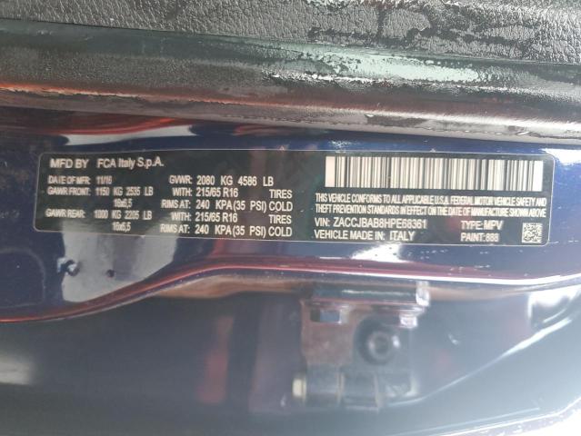 2017 JEEP RENEGADE S - ZACCJBAB8HPE68361