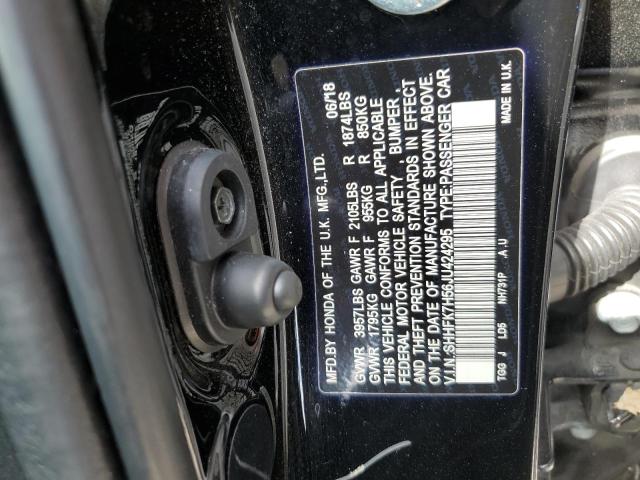 2018 HONDA CIVIC EX SHHFK7H56JU424295
