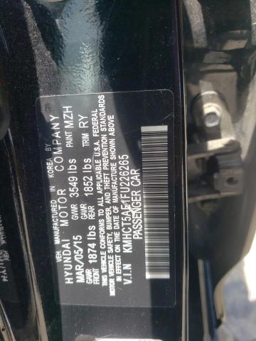 2015 HYUNDAI ACCENT GS KMHCT5AE1FU226265