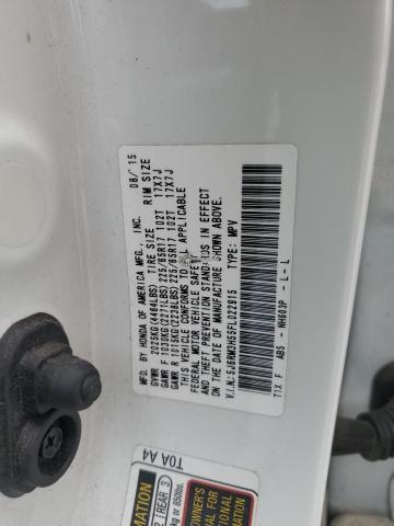 2015 HONDA CR-V EX - 5J6RM3H55FL022915
