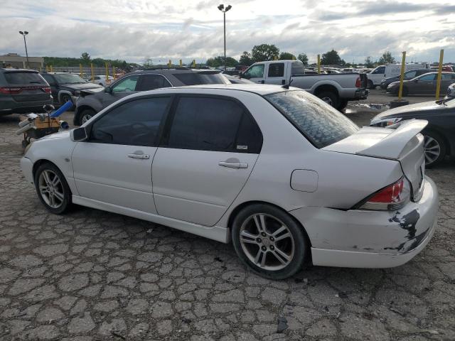 MITSUBISHI LANCER RAL 2004 white sedan 4d gas JA3AJ66F04U028622 photo #3