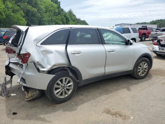 KIA SORENTO LX 2019 silver  gas 5XYPG4A51KG561090 photo #4