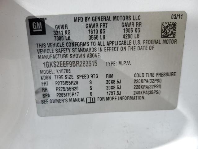 2011 GMC YUKON DENA #3263654736