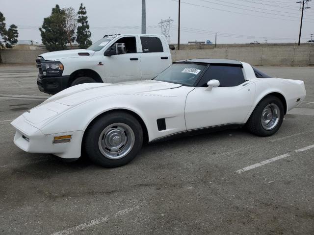 CHEVROLET CORVETTE 1980 white   1Z878AS416356 photo #1