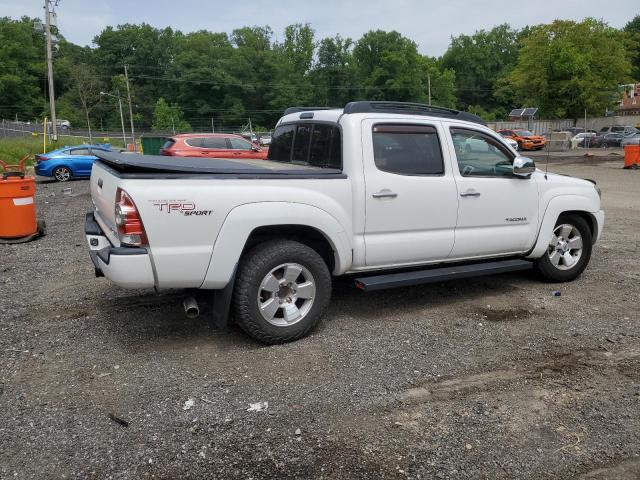TOYOTA TACOMA DOU 2006 white crew pic gas 5TELU42N86Z317003 photo #4